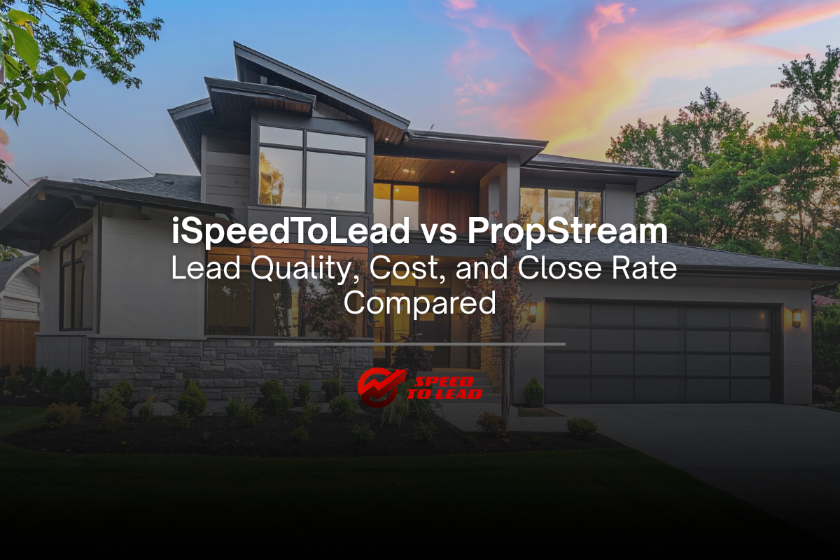iSpeedToLead vs PropStream