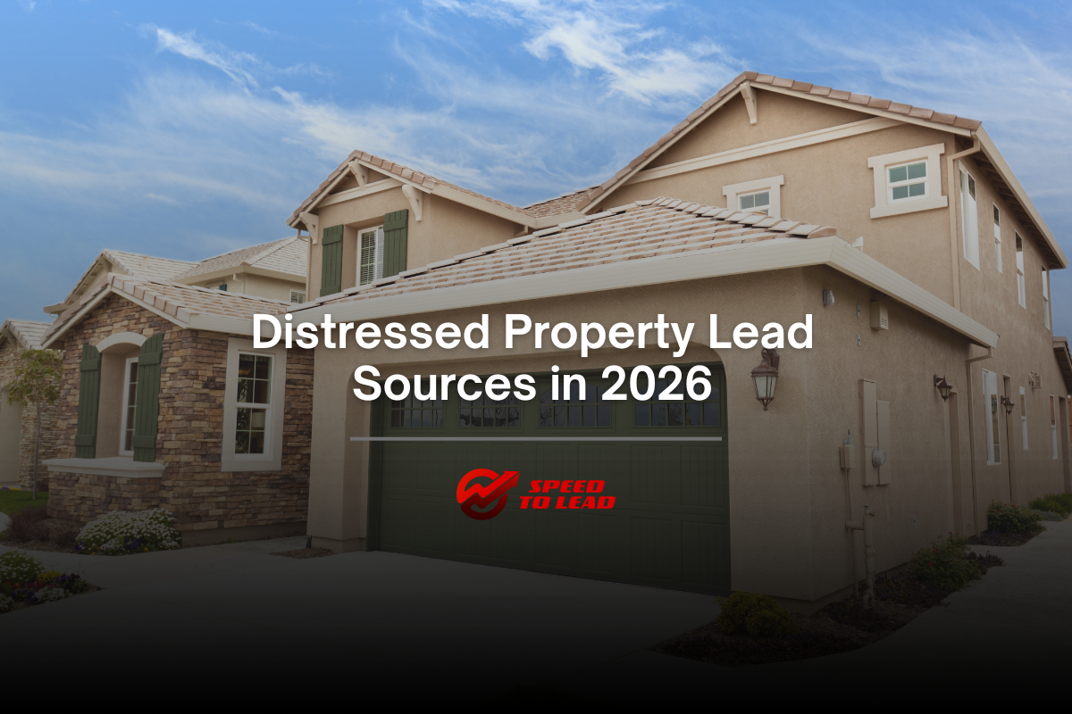 Distressed Property Lead Sources