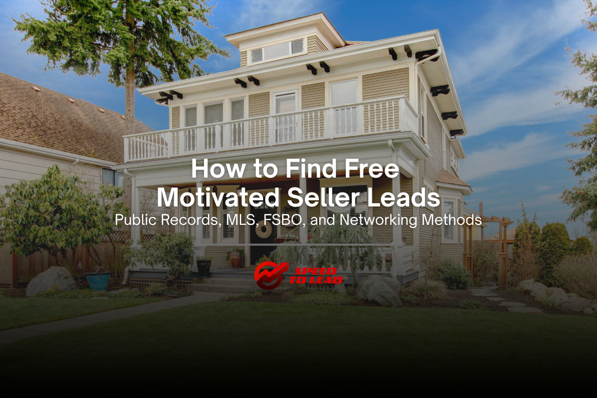 Free Motivated Seller Leads