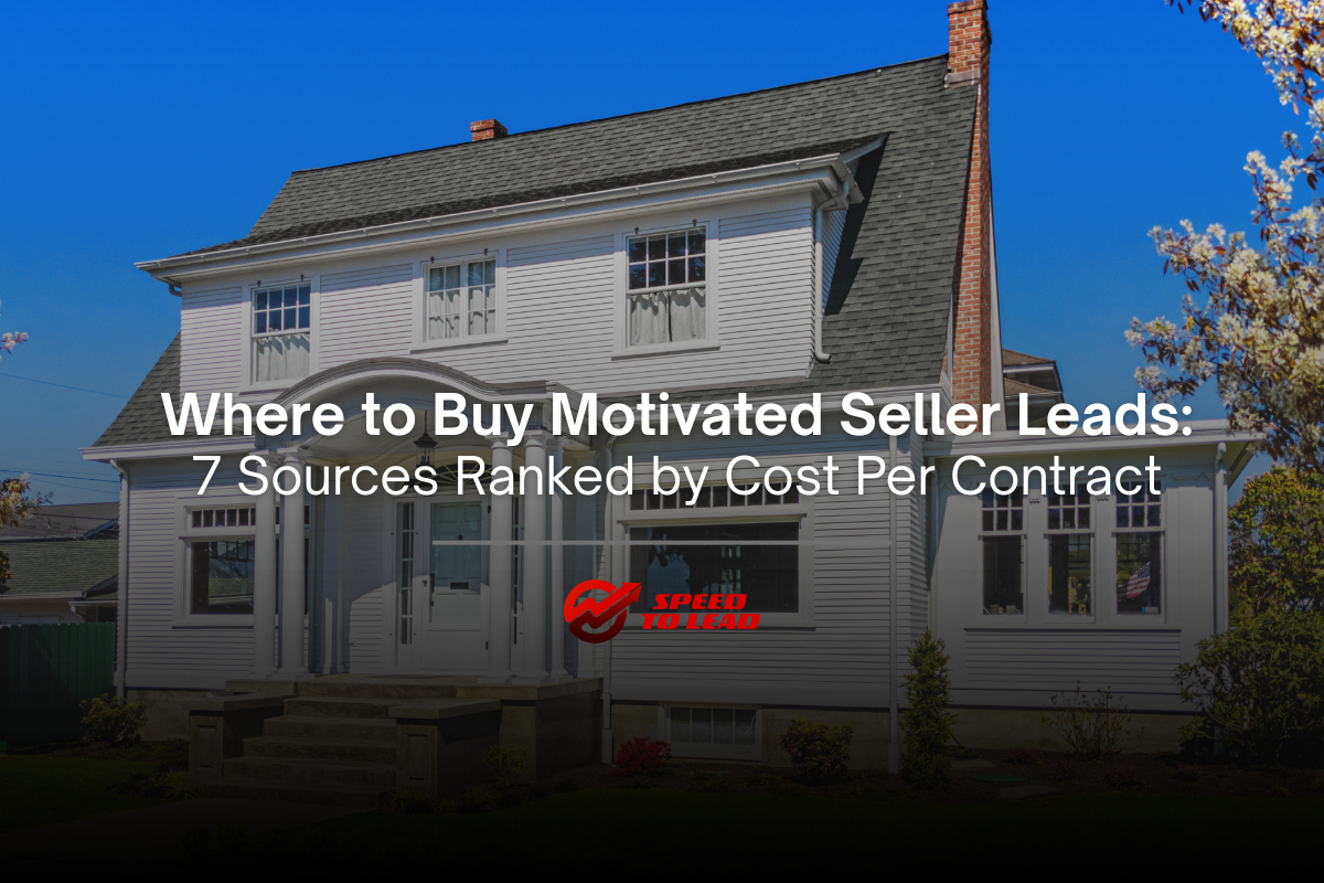 Where to Buy Motivated Seller Leads