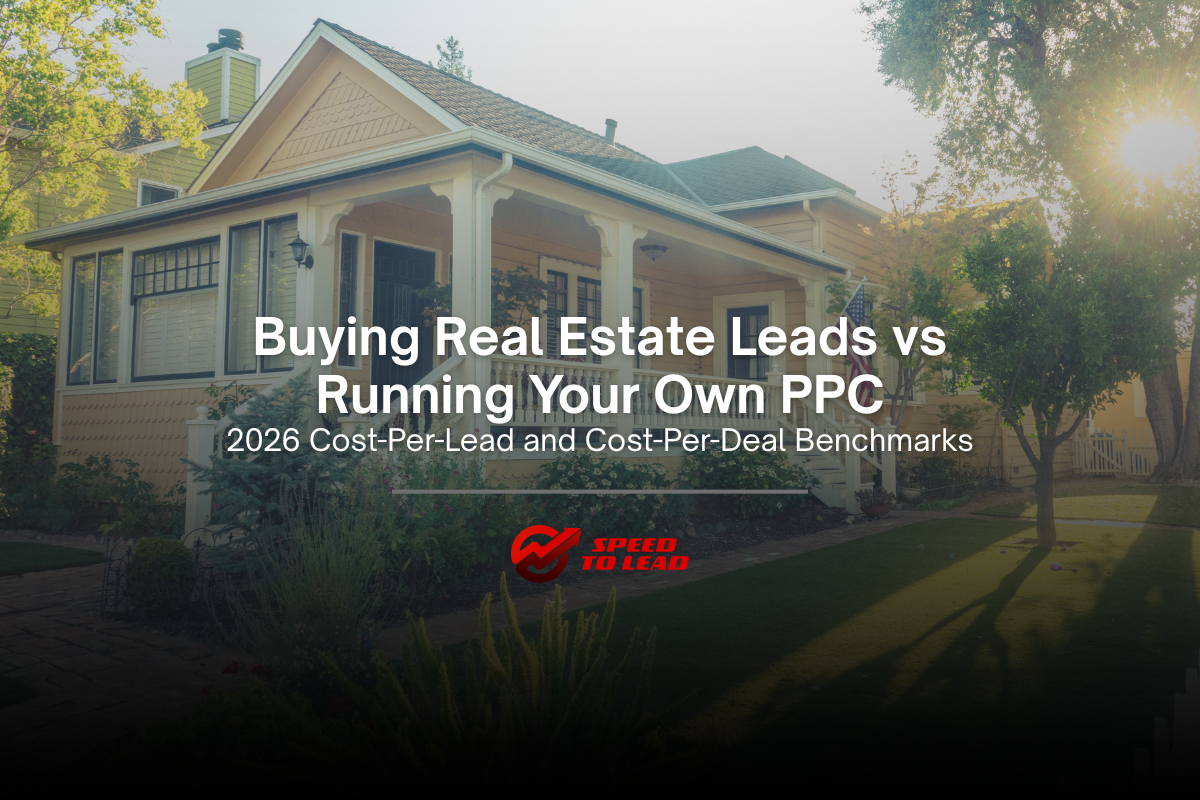 Buying Real Estate Leads vs Running Your Own PPC