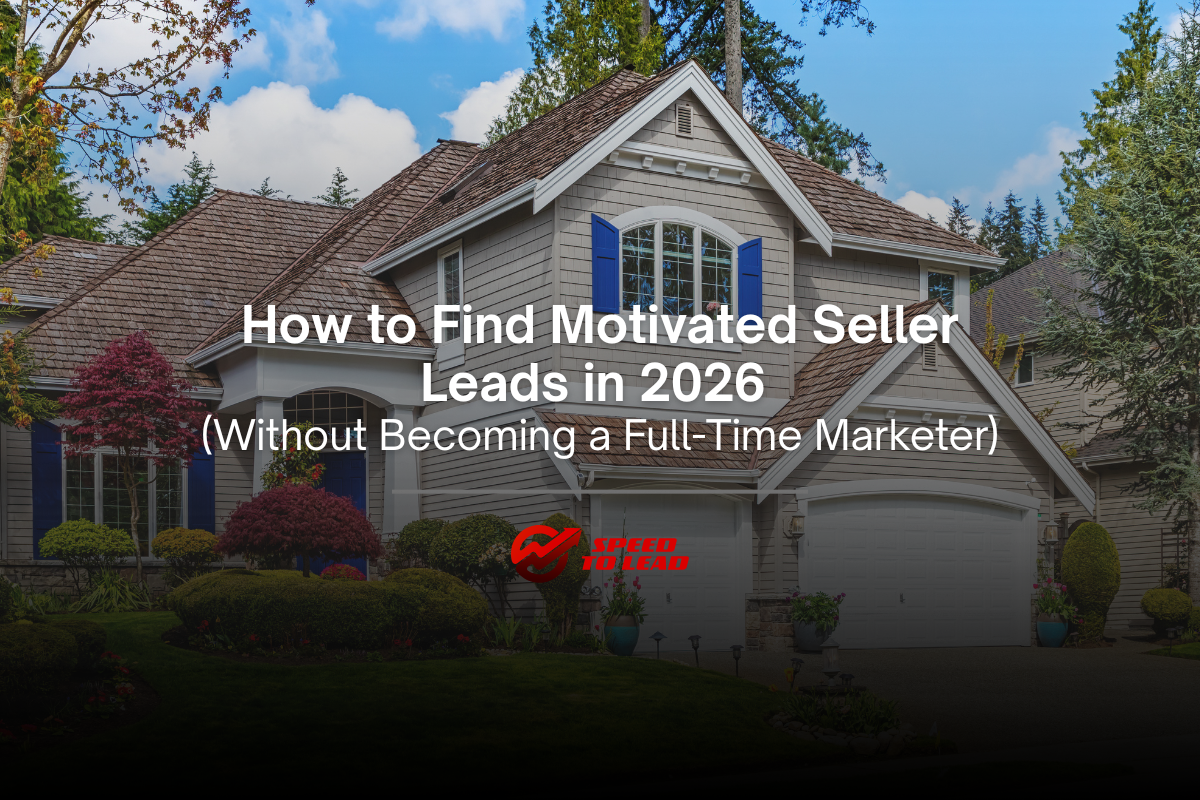 How to Find Motivated Seller Leads in 2026
